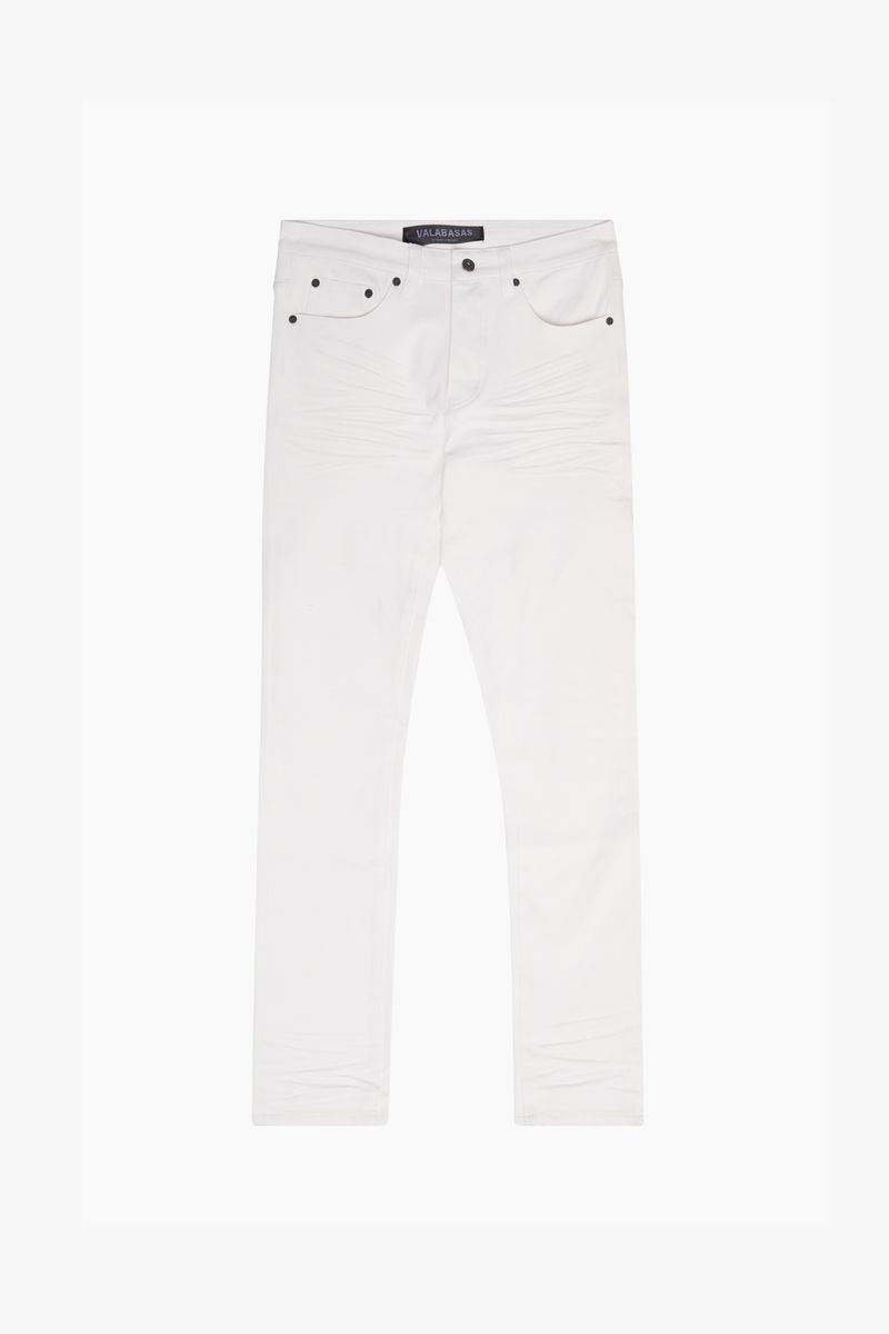 Valabasas Mr. Flex Denim Pant 'White|VLBS-VJ1-002-WHT|Top Fashion