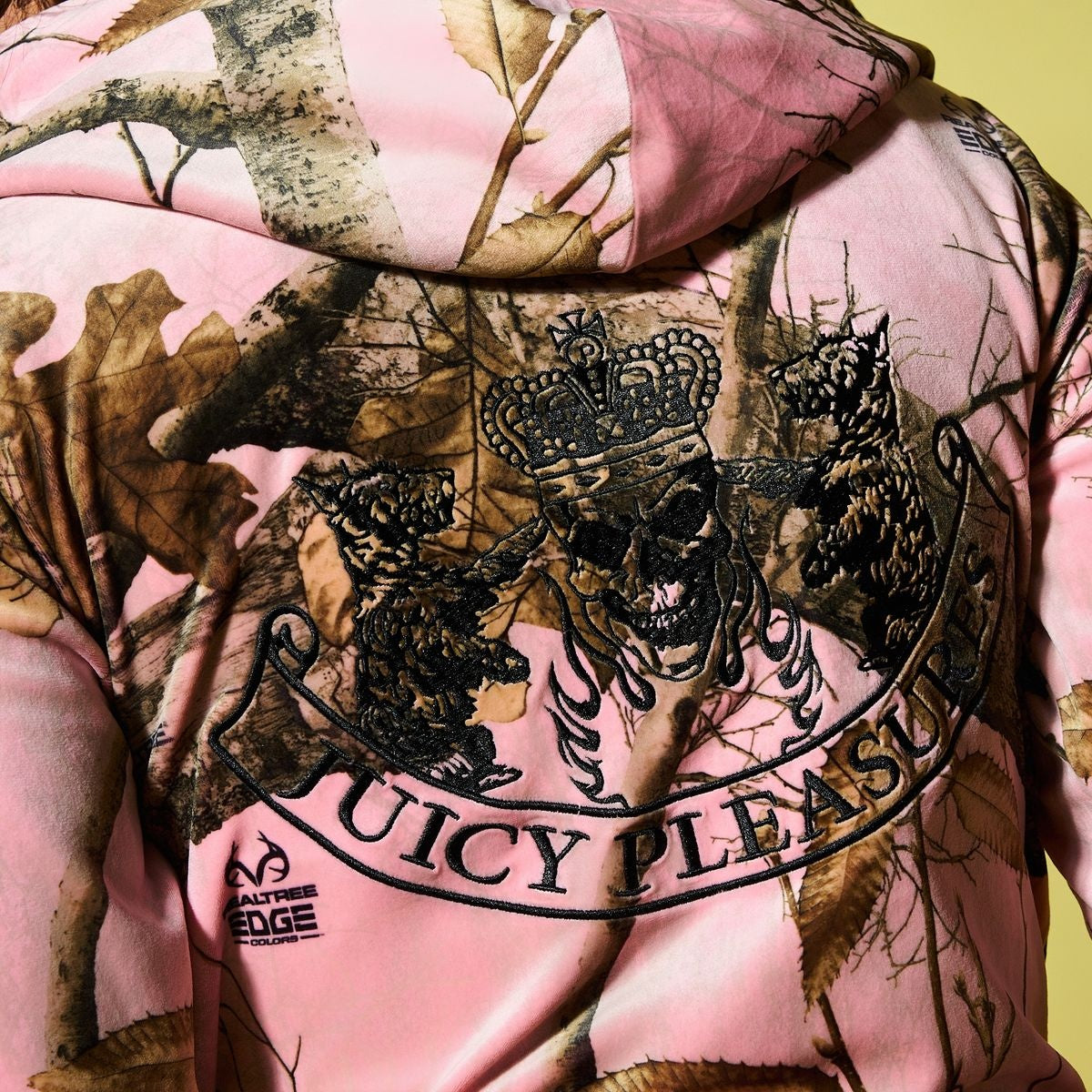 Wmns Pleasures x Juicy Couture RELTR VEL HOD 'PNK EDG|P25JC003 Wmns Pleasures x Juicy Couture RELTR VEL HOD 'PNK EDG|P25JC003
