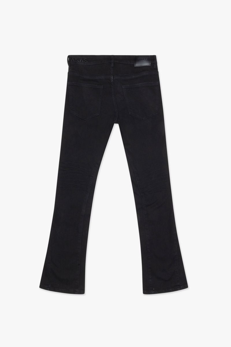 Valabasas Mr.Stacked Denim 'Black|VLBS-VJ3-1005-BLK|Top Fashion