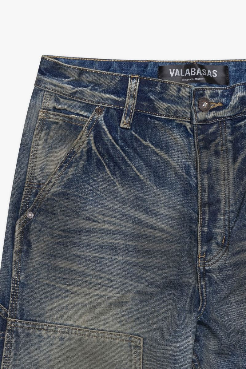 Valabasas Mr. Straight Denim 'Dirty Vintage Blue|VLBS-VJ6-1009