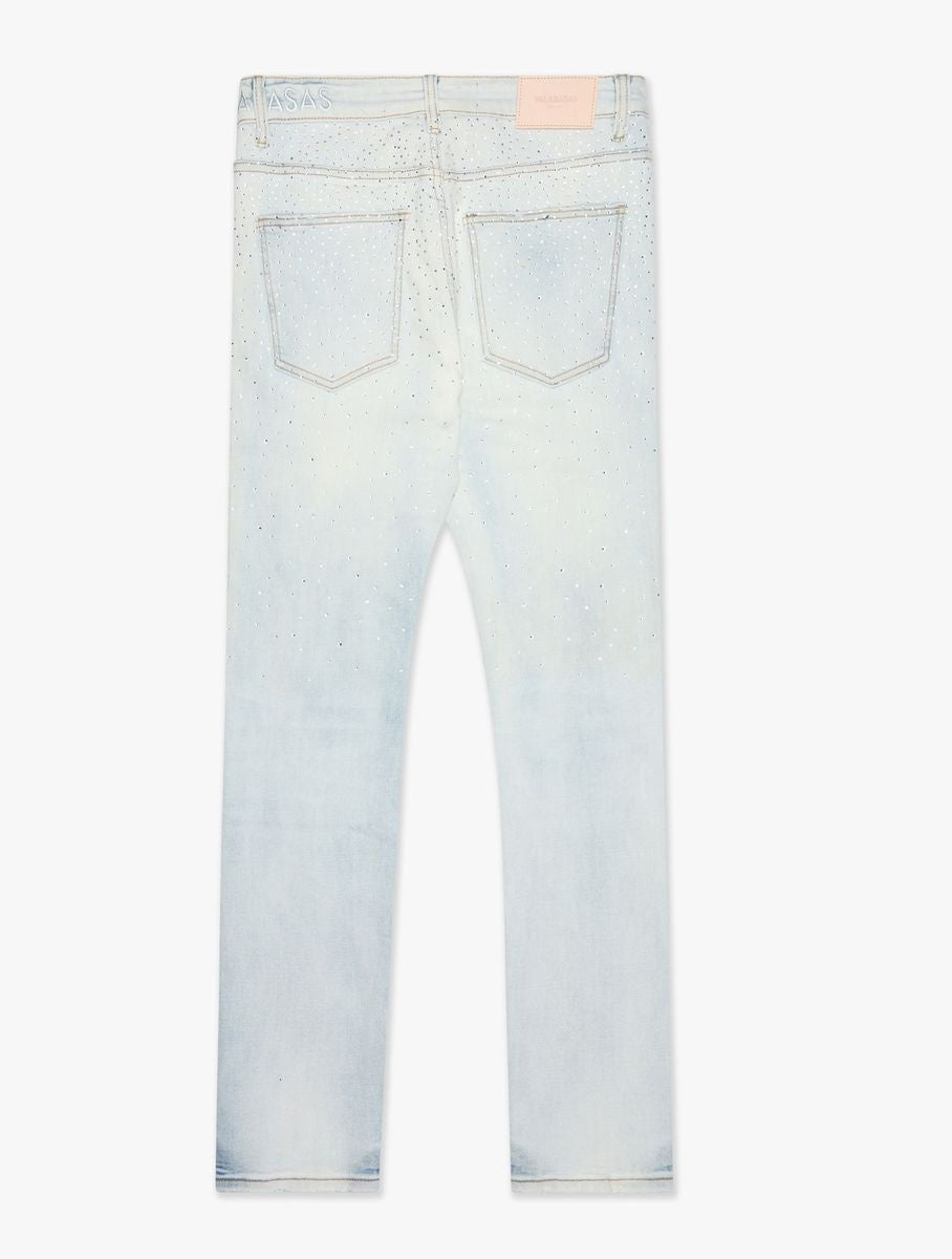 Valabasas Lustri Skinny Denim Pant 'LGT BLU WSD|VLBS-VJ2-1018-LBW