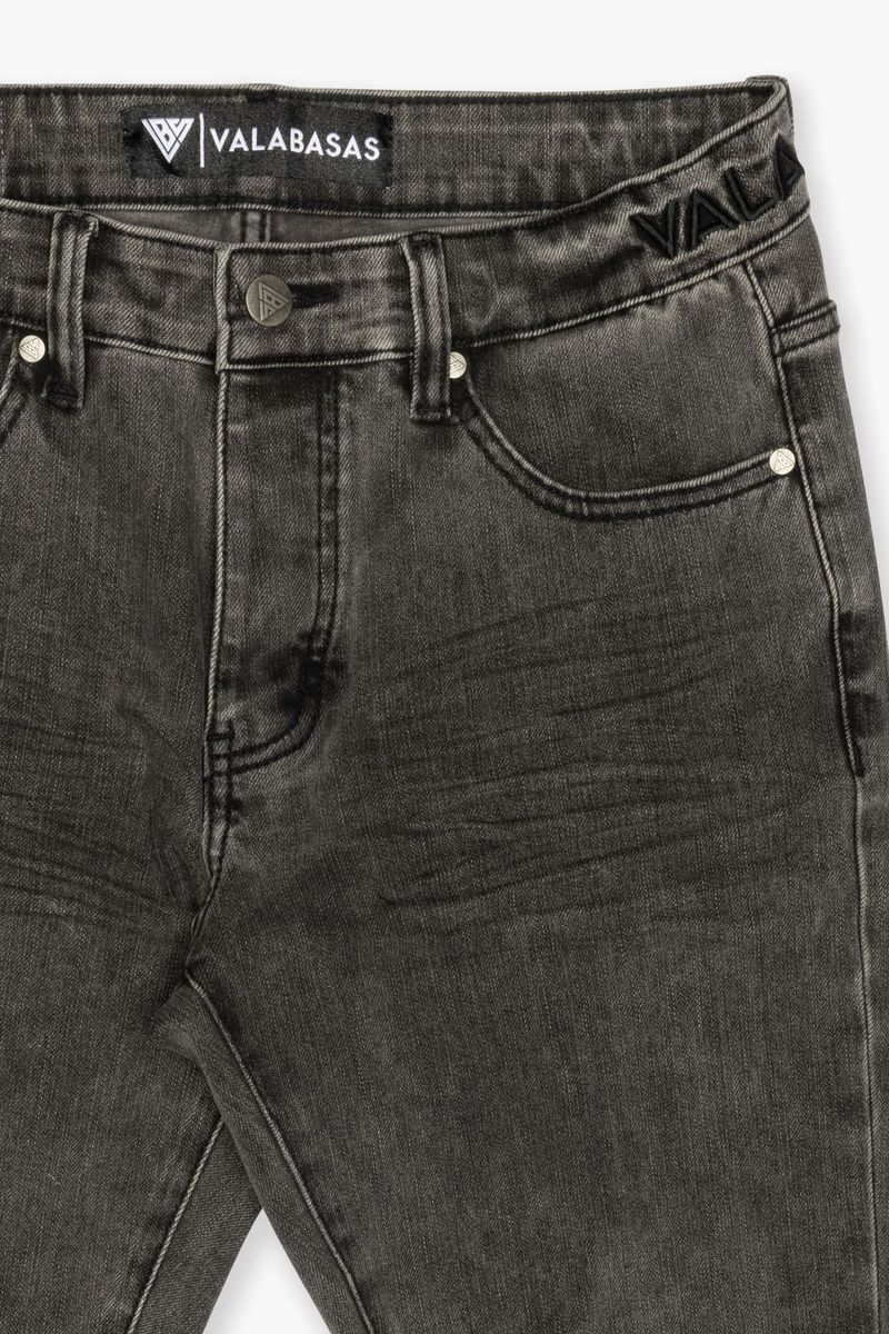VALABASAS ダークグレー スリムフィットデニム　29 Valabasas Mr Slim Denim Pant 'Grey'|VLBS-VJ1-1004-GREY|TF – Top