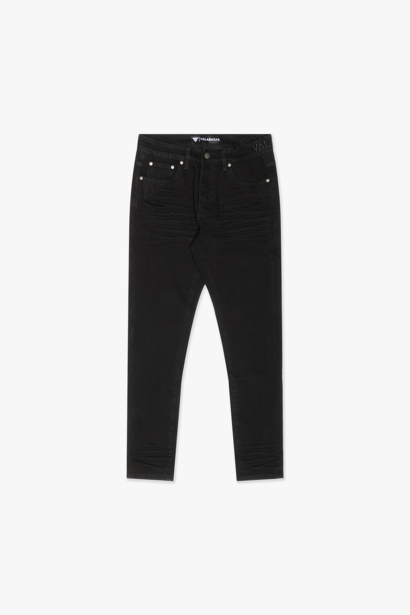 VALABASAS ブラックスキニー Mr. Slim Jean Jet Black – Valabasas