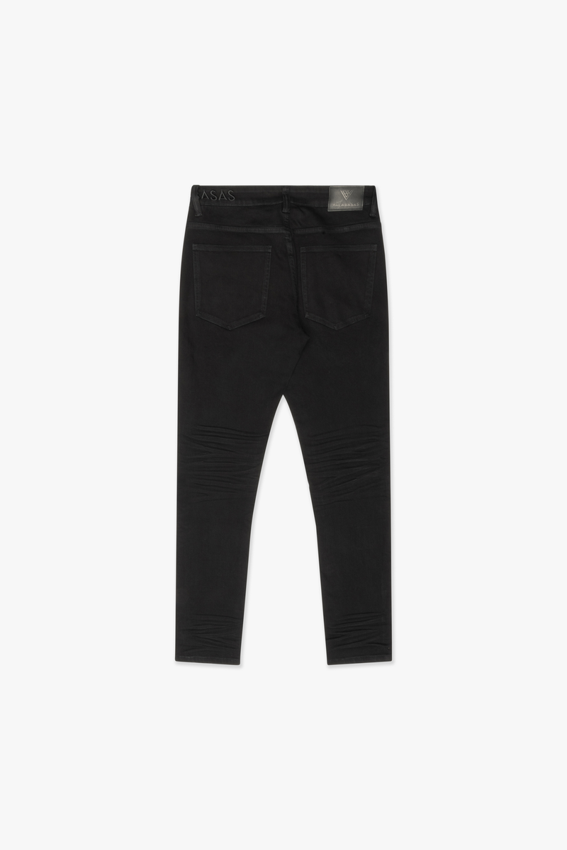 Valabasas Mr Slim Denim Pant 'Jet Black'|VLBS-VJ1-1004-JTBLK|TF