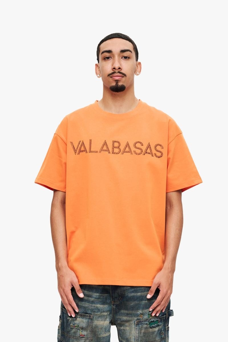Valabasas Temptation Tee 'Orange|VLBS-VT1-1032|Top Fashion