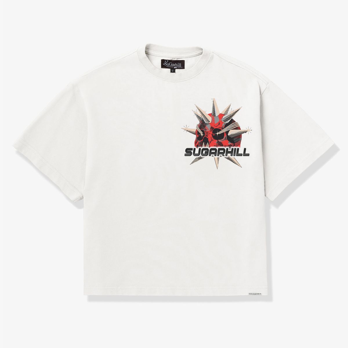 Sugarhill Red Biter Tee 'White'|SH25-HOL-75|TF – Top Fashion