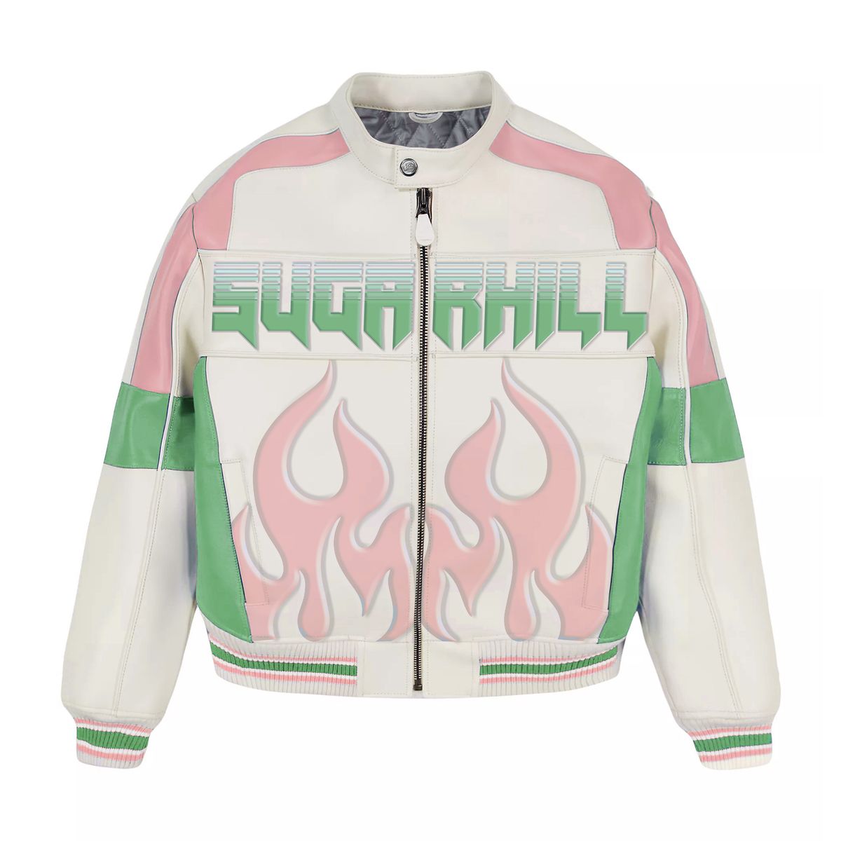 Sugarhill Alchemy Racer Jacket 'Pink/Green'|SH26-SPR1-10|TF – Top