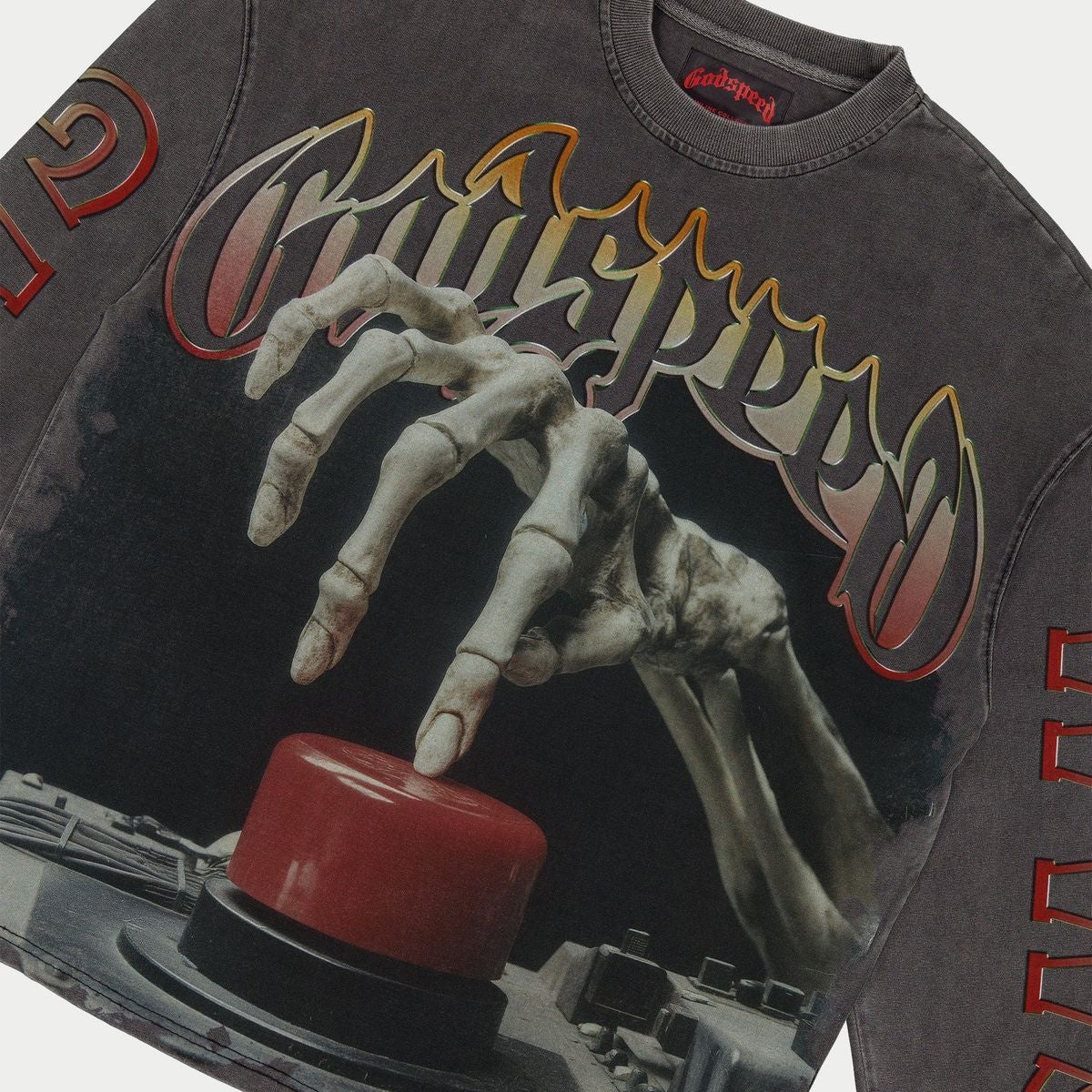 Godspeed Code Red Long Sleeve Tee