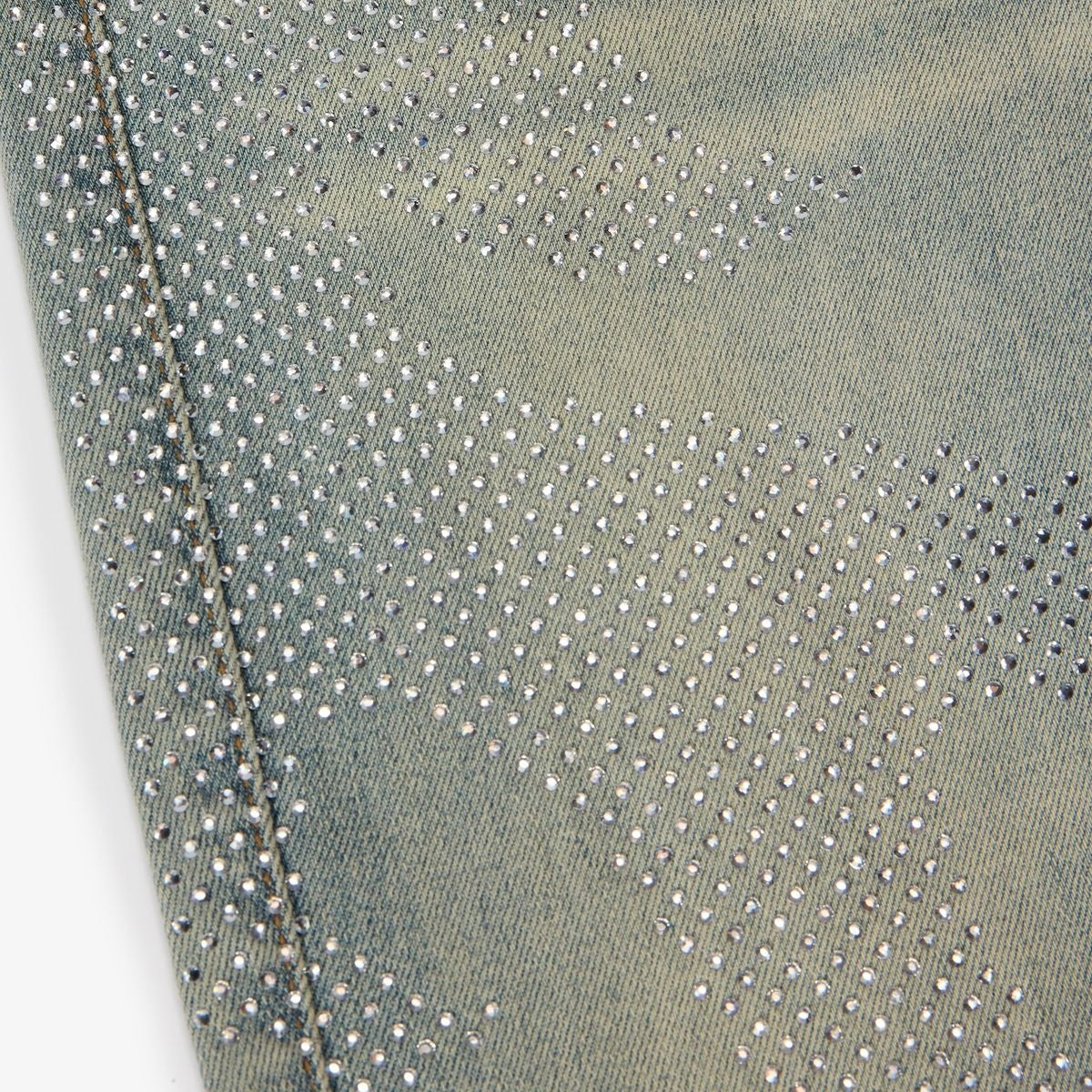 Sugarhill Burn It Rhinestone Stacked Jeans