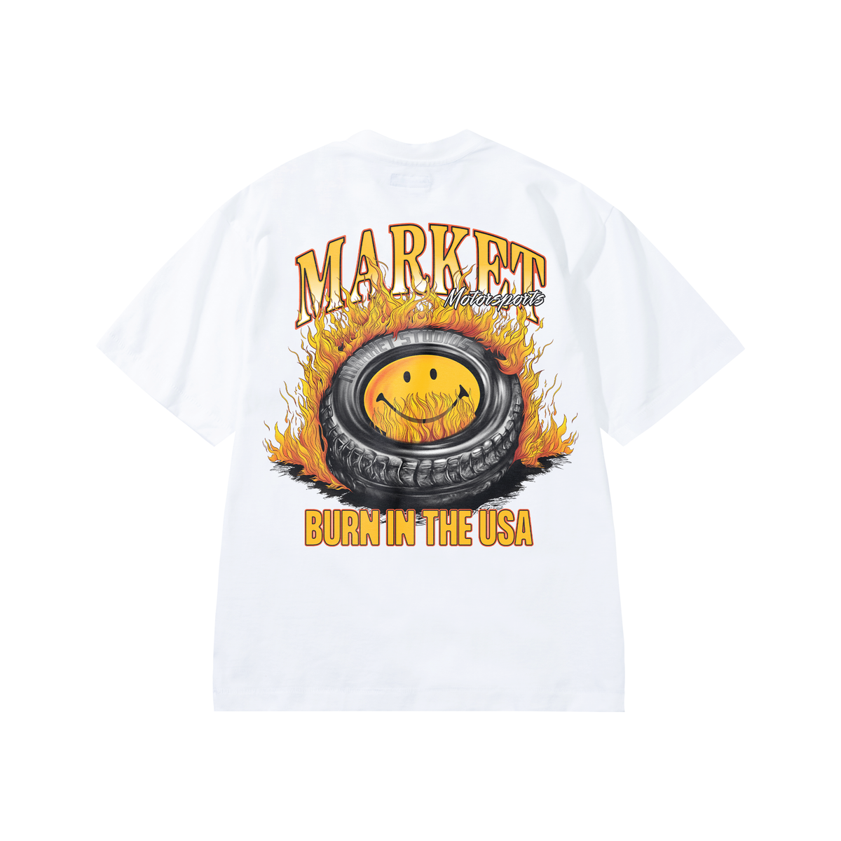 MA®️KET Smiley Burnt Rubber Tee