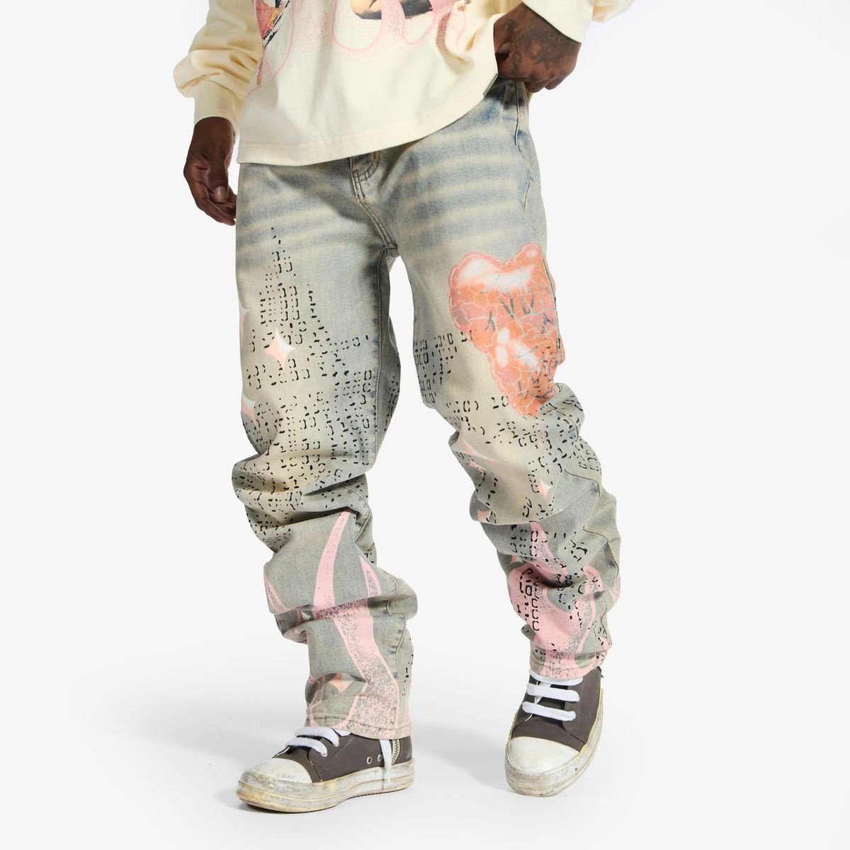Sugarhill Disco Relaxed Fit Jeans 