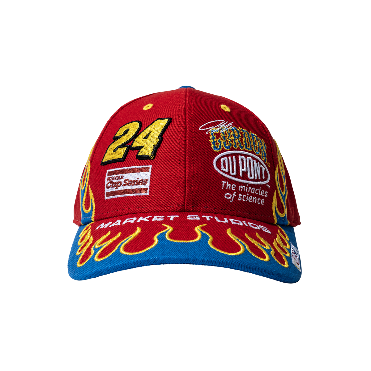 Market Nascar Legendary Jeff Gordan Hat 'Torch Red/Market Flames
