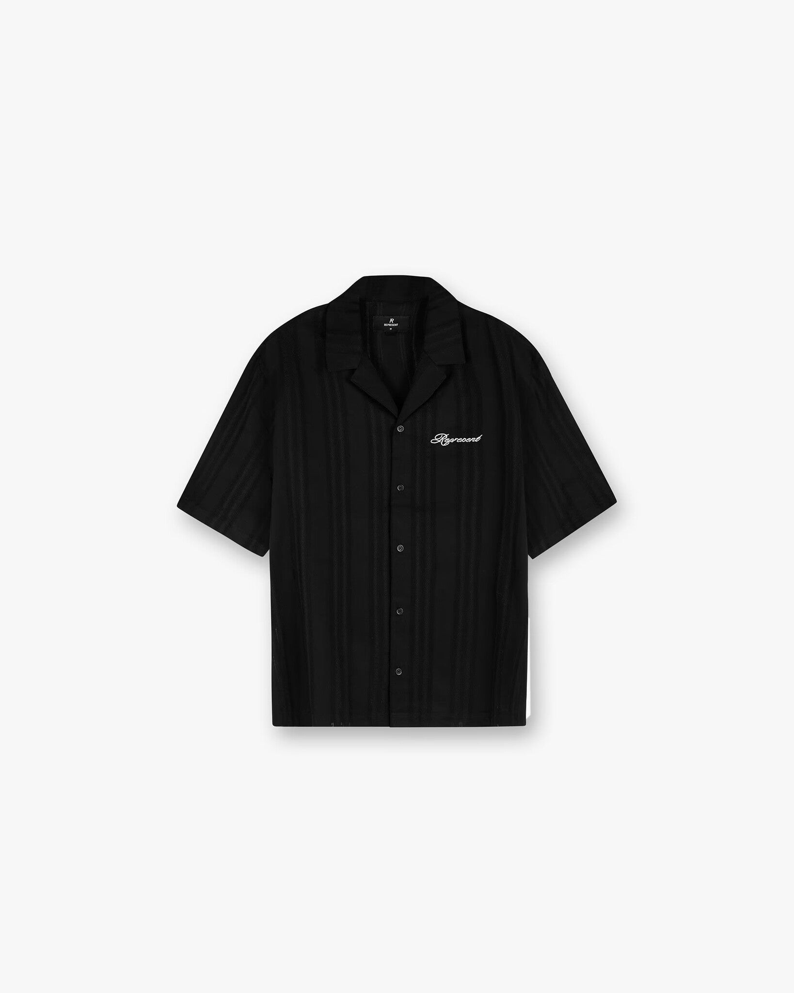 Represent Embroidered Bowling Shirt