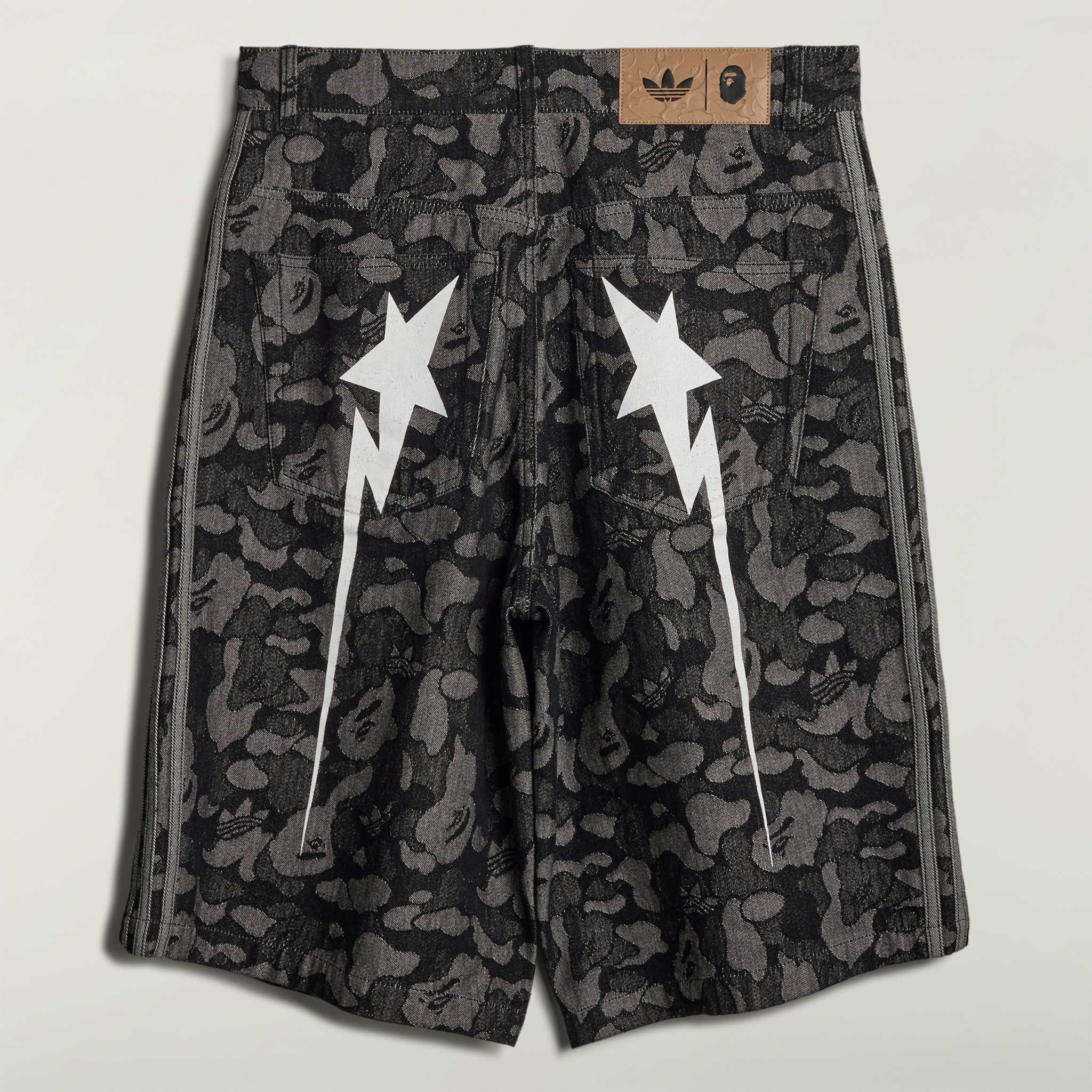 adidas x BAPE Shark Denim Jort 'Black' |KF4917|TF – Top Fashion adidas x BAPE Shark Denim Jort 'Black' |KF4917|TF – Top Fashion
