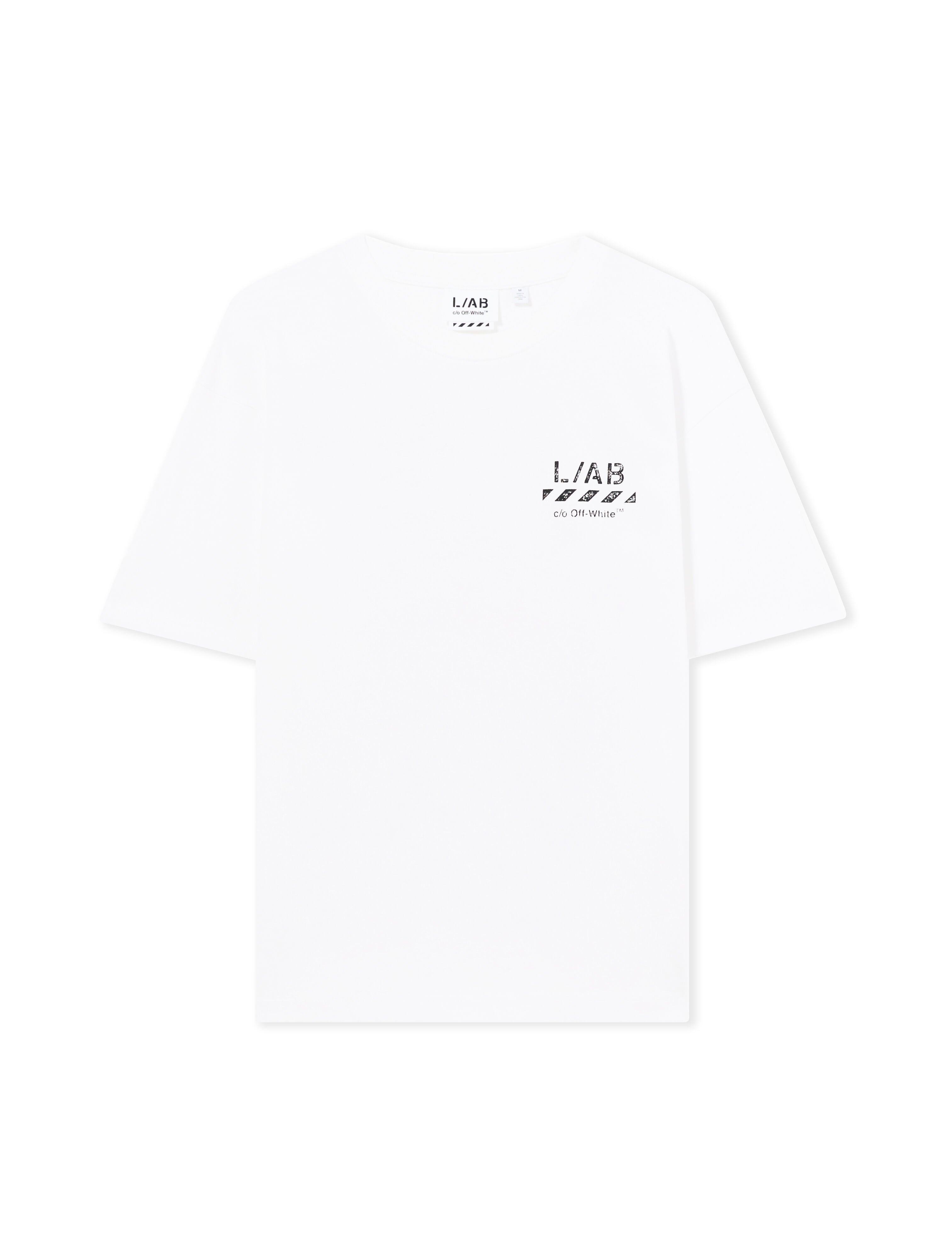 AODF WHITE T-SHIRT A Lサイズ L/AB Diag Short Sleeve Tee 'White'|LABF26T054-WHT|TF – Top Fashion