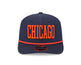 New Era 970 Chicago Bears Wordmark Stretch Snap Hat