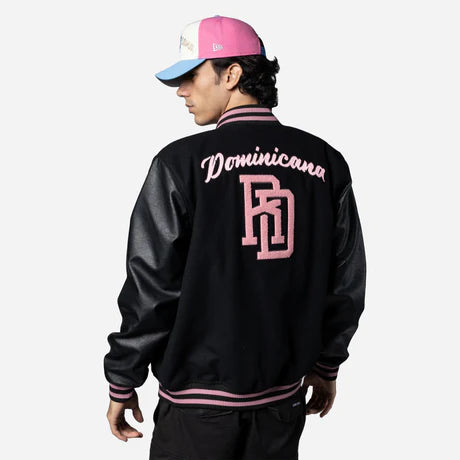 New Era Dominican Republic Pre Lined Bomber Jacket