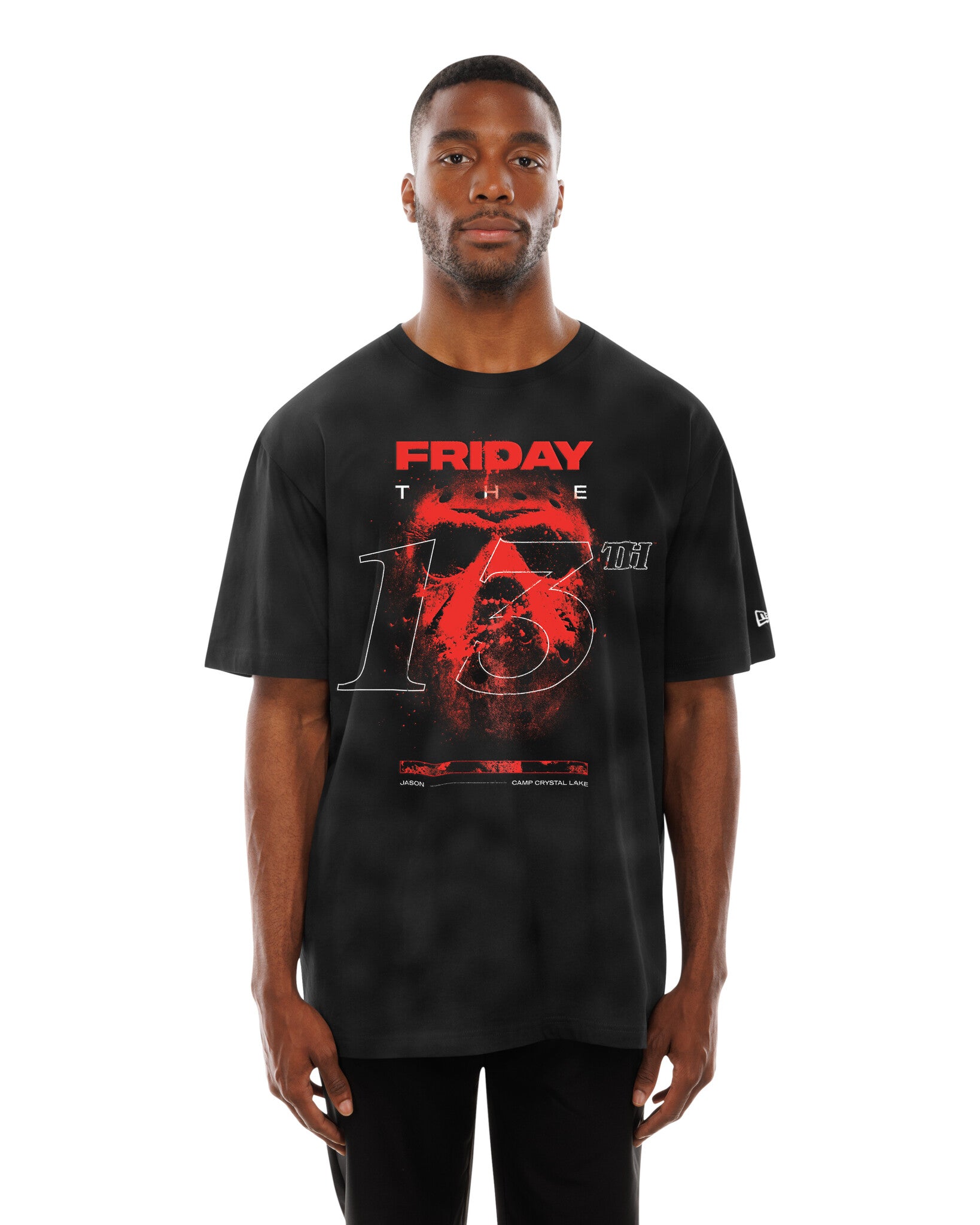 New Era Friday The 13th Graphic Tee 'Black|60676336|Top Fashion