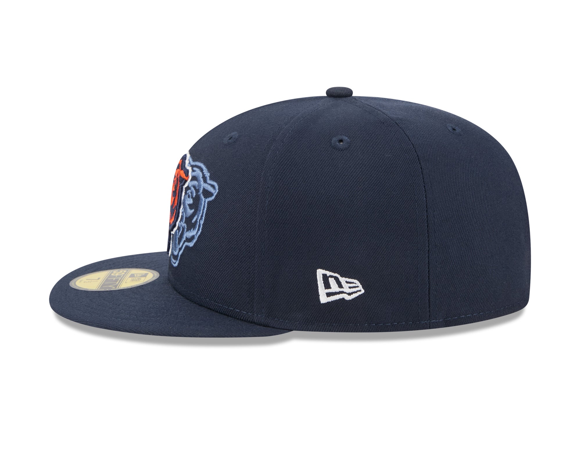 New Era 5950 Chicago Bears Tri Hit Fitted Hat