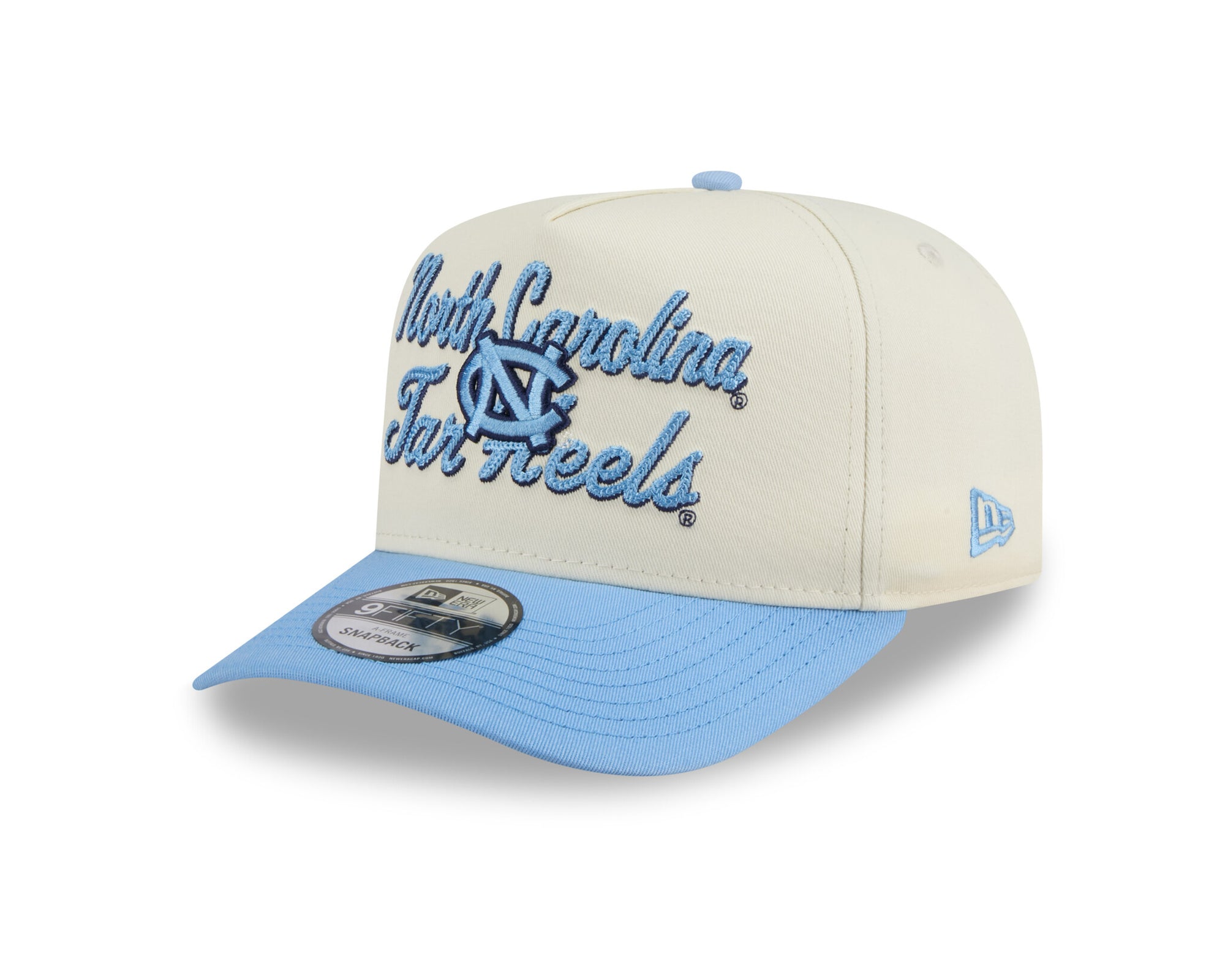 New Era 950 A-Frame North Carolina Tarheels Chainstich Snapback Hat