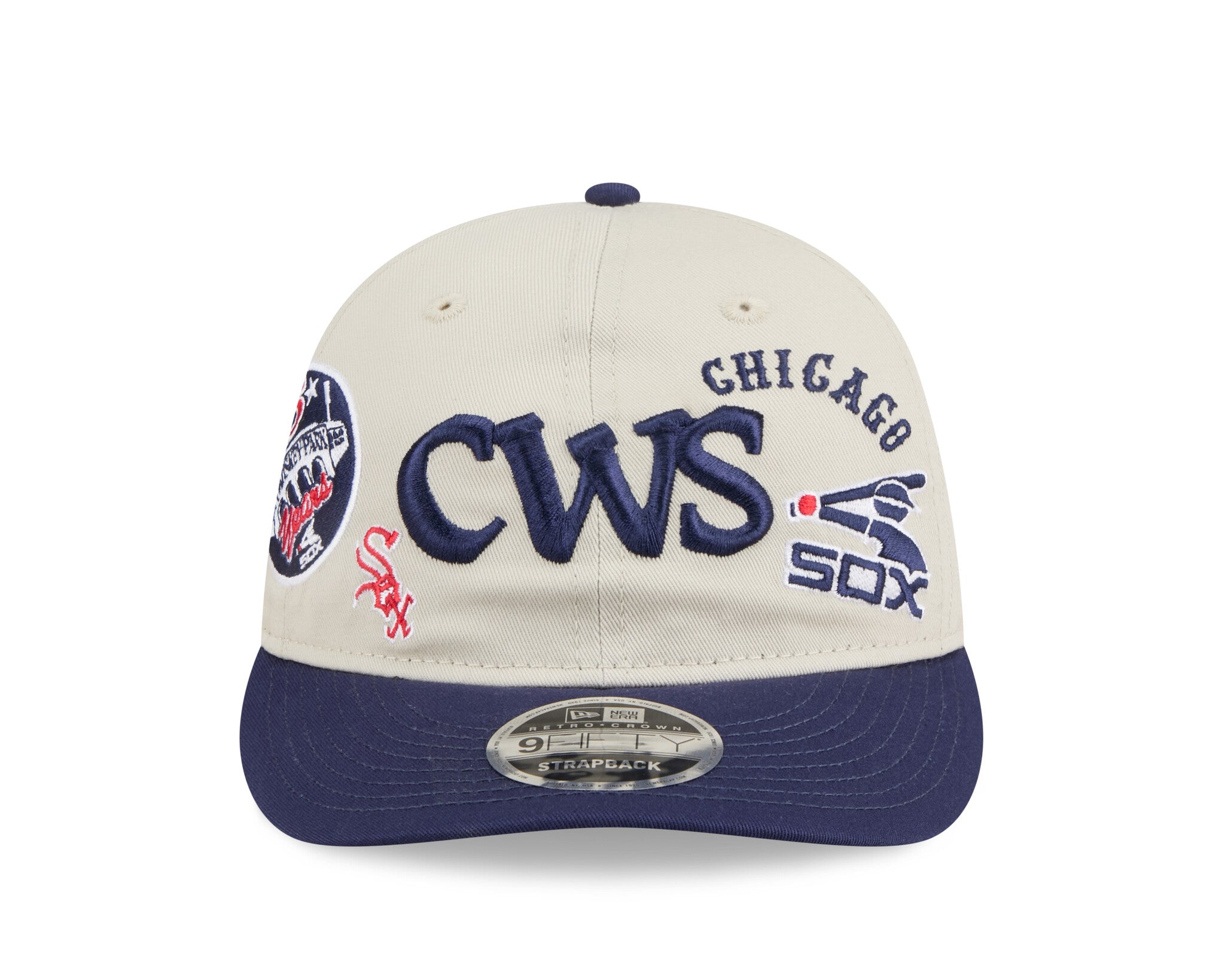 New Era 950 Retro Crown CHI WHT Sox SNP Hat 'Team Color|60731014