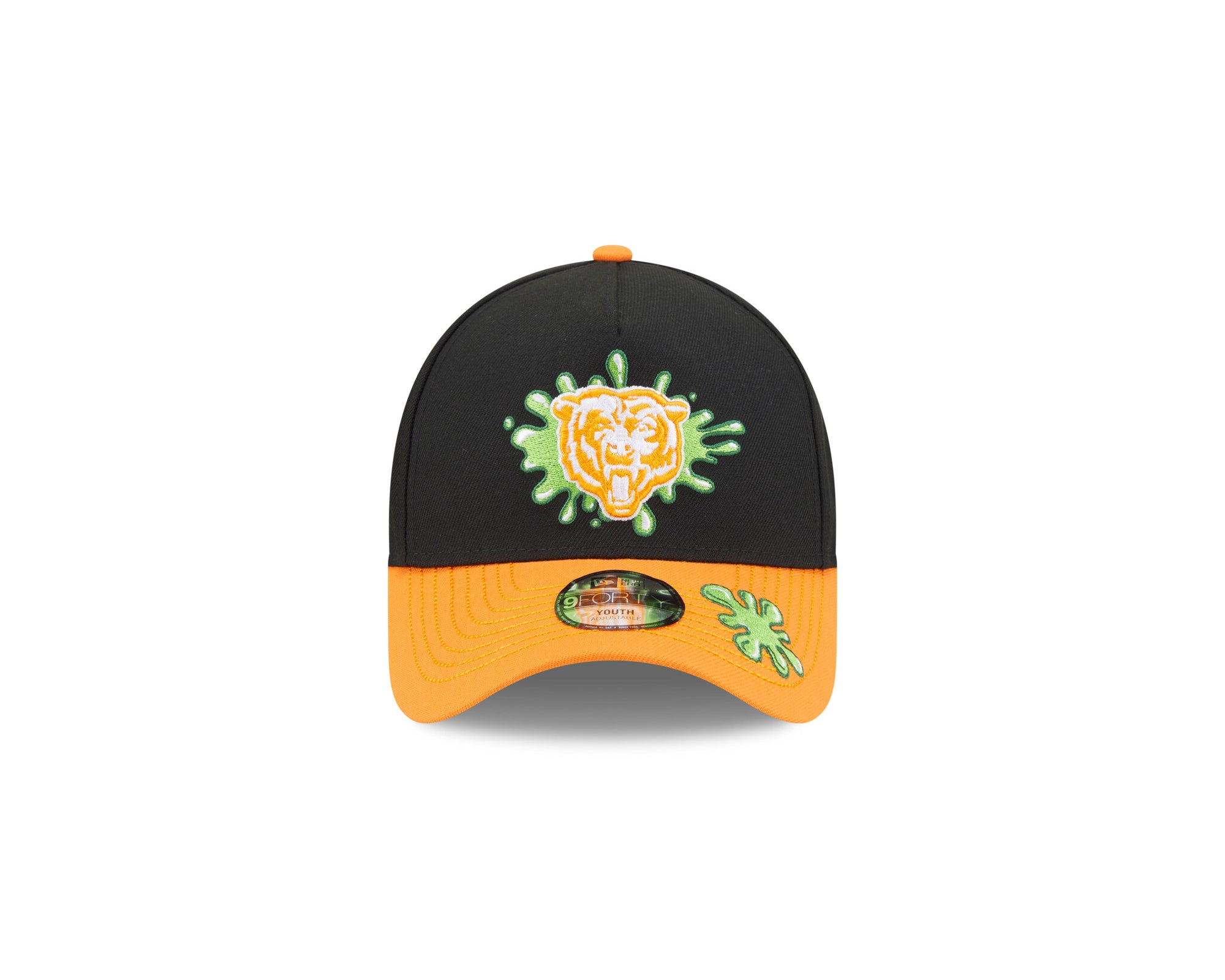 Kids New Era x Nickelodeon 940 NFL Chicago Bears Slime Snapback Hat