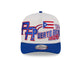 New Era 950 A Frame Puerto Rico Classic Snapback Hat