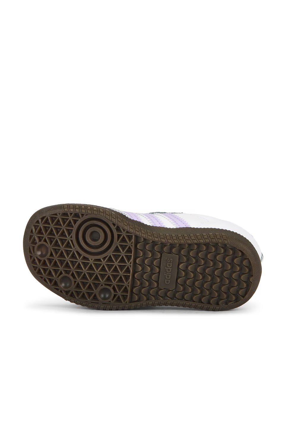 adidas Samba OG Infant Toddler Lifestyle Shoes (White/Purple)