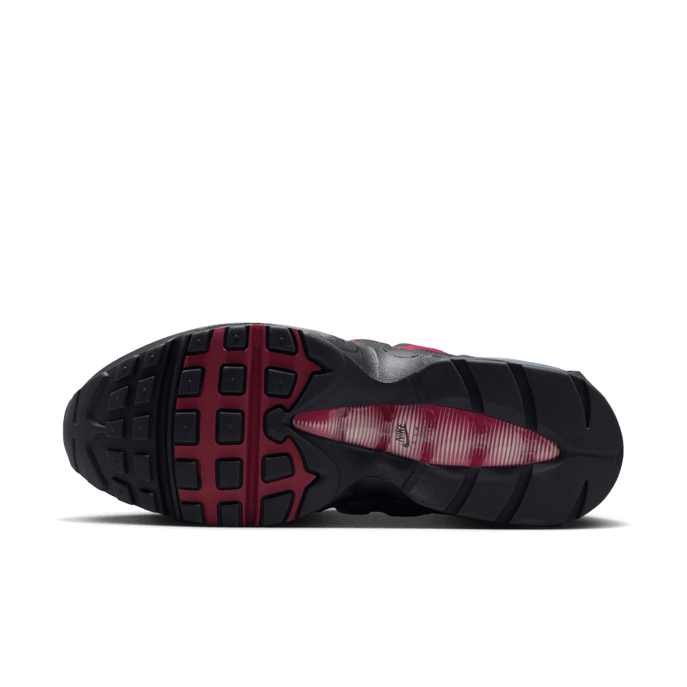 Nike Air Max 95 OG 'Black/Black-Team Crimson-Wolf Grey' |HM4740