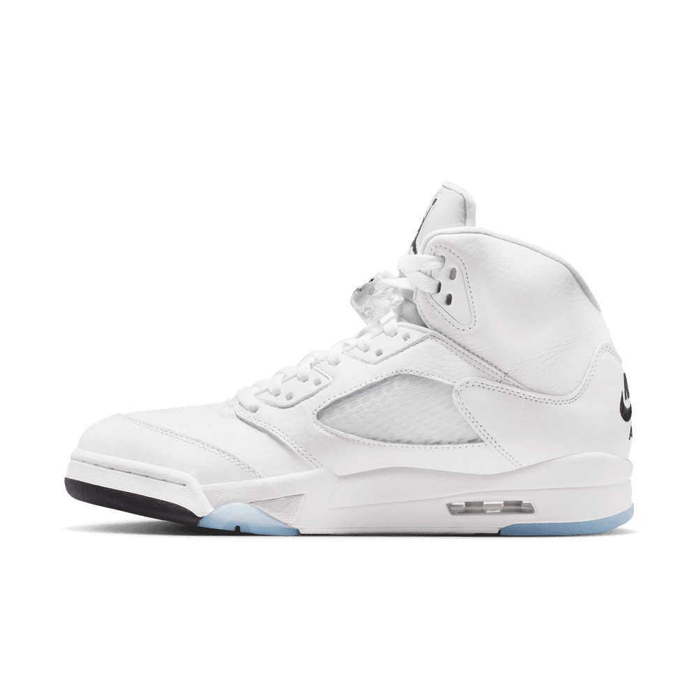 Air Jordan 5 Retro 'White/Black-Metalic Silver'|HQ7978-103|TF