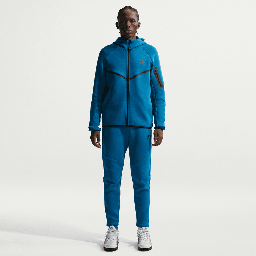 Nike Tech Fleece Windrunner Full-Zip Jacket 'Court Blue/Black