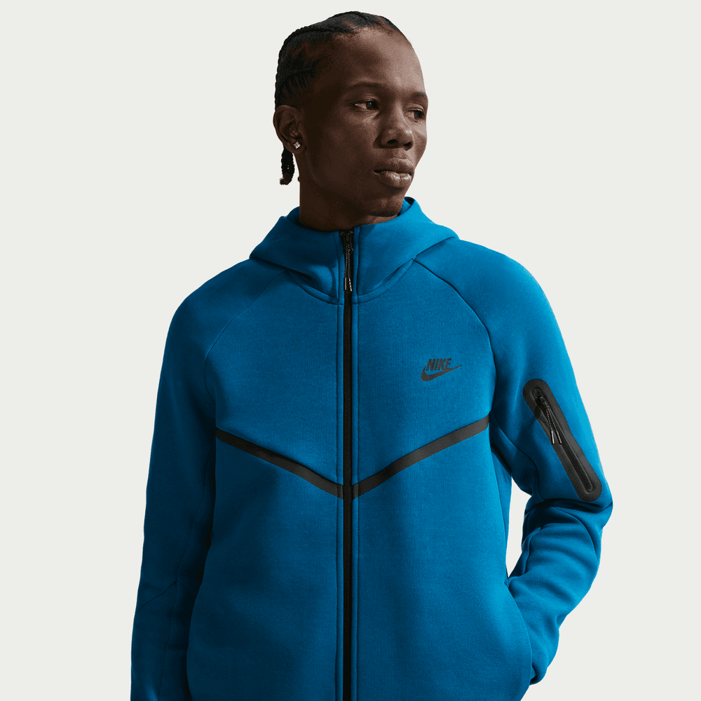 Nike Tech Fleece Windrunner Full-Zip Jacket 'Court Blue/Black