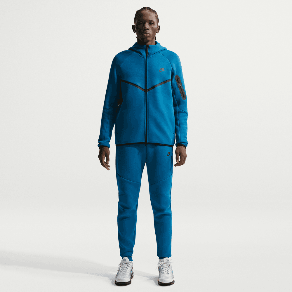 nike tech fleece suit blue
