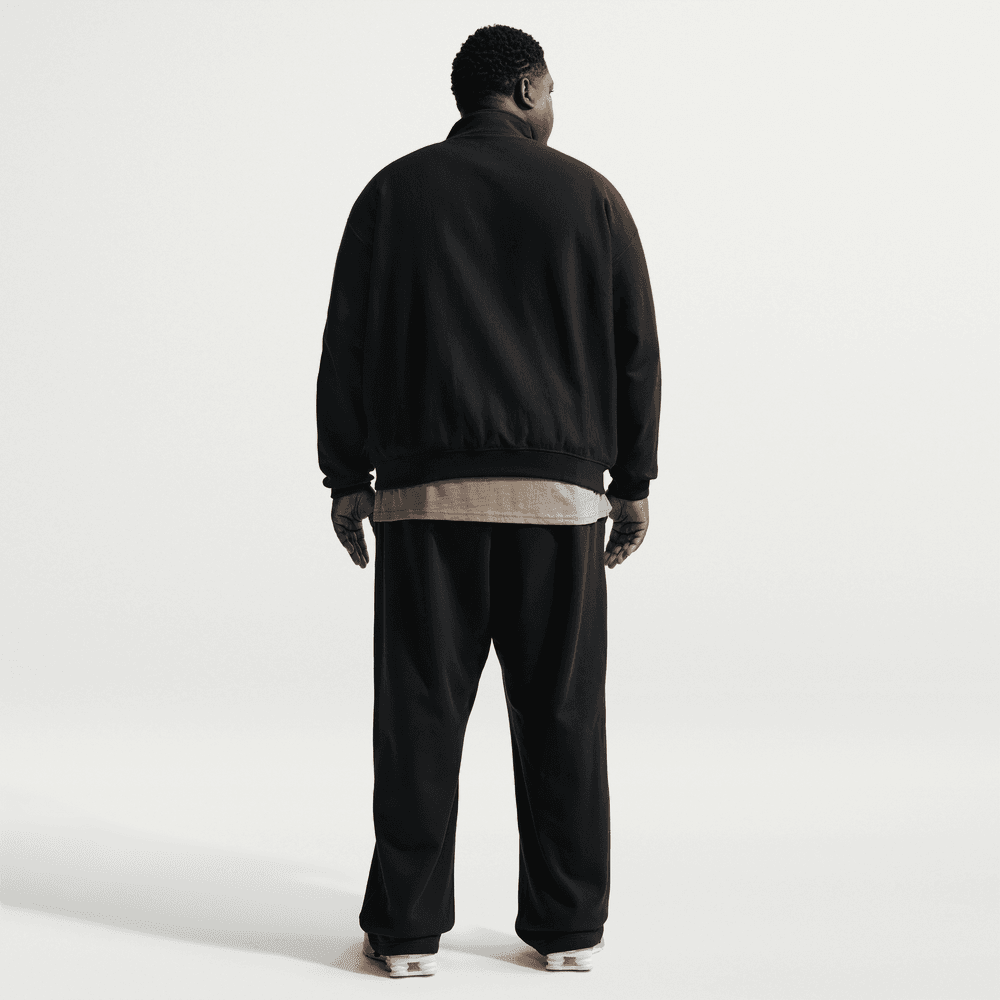 Nike Solo Swoosh Fleece Quarter-Zip Top 'Black'|HV1094-010|TF