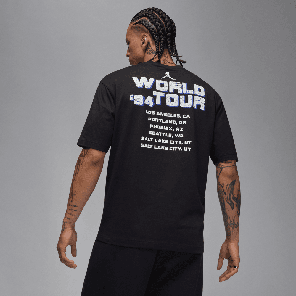 Air Jordan World Tour '84 Tee 'Black'|HV3899-010|TF – Top Fashion
