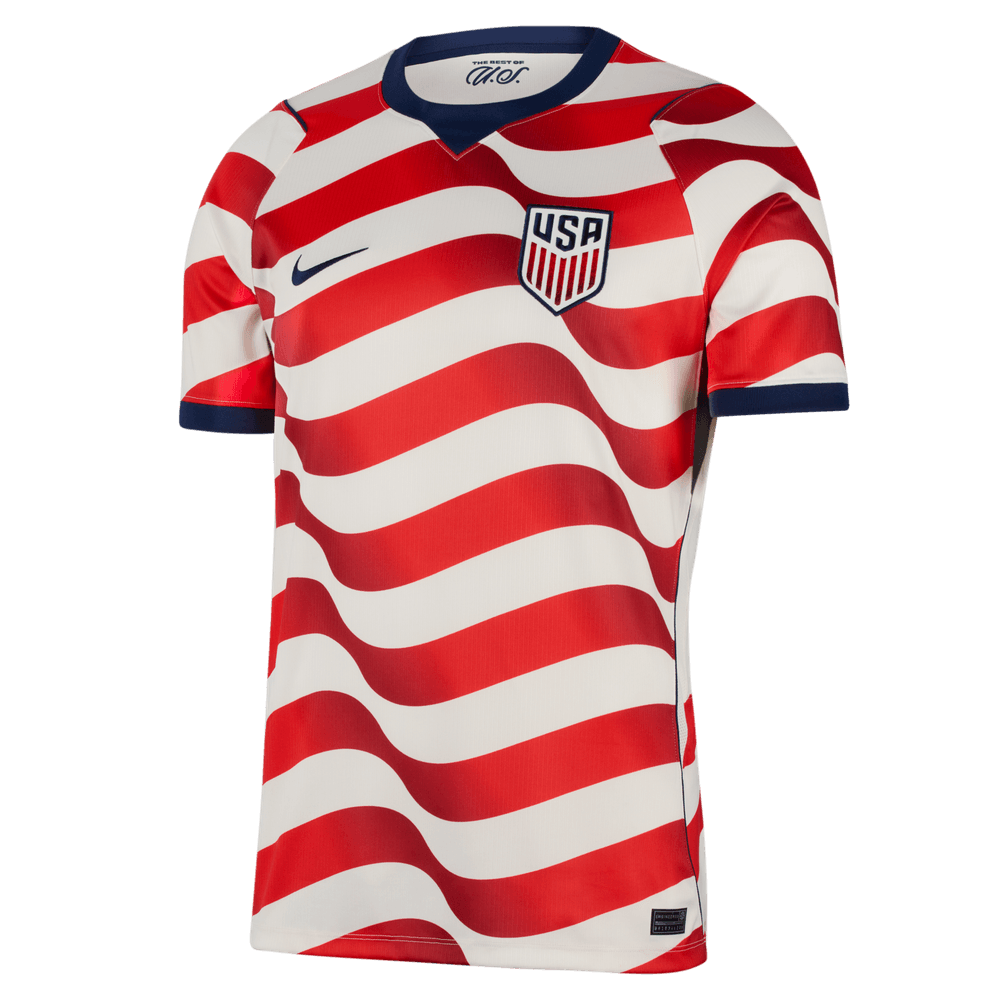 ナイキ サッカー ユニフォーム USA USMNT Big Kids' Nike Soccer T-Shirt. Nike.com