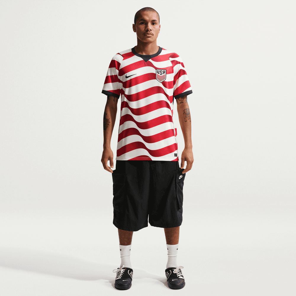 Nike USA Dri-Fit Jersey Short Sleeve Stadium Home 'Sail/Midnight