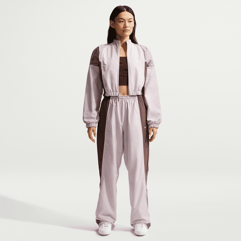 Wmns Nike Sportswear Shrunken Track Jacket 'Platinum Violet/Light