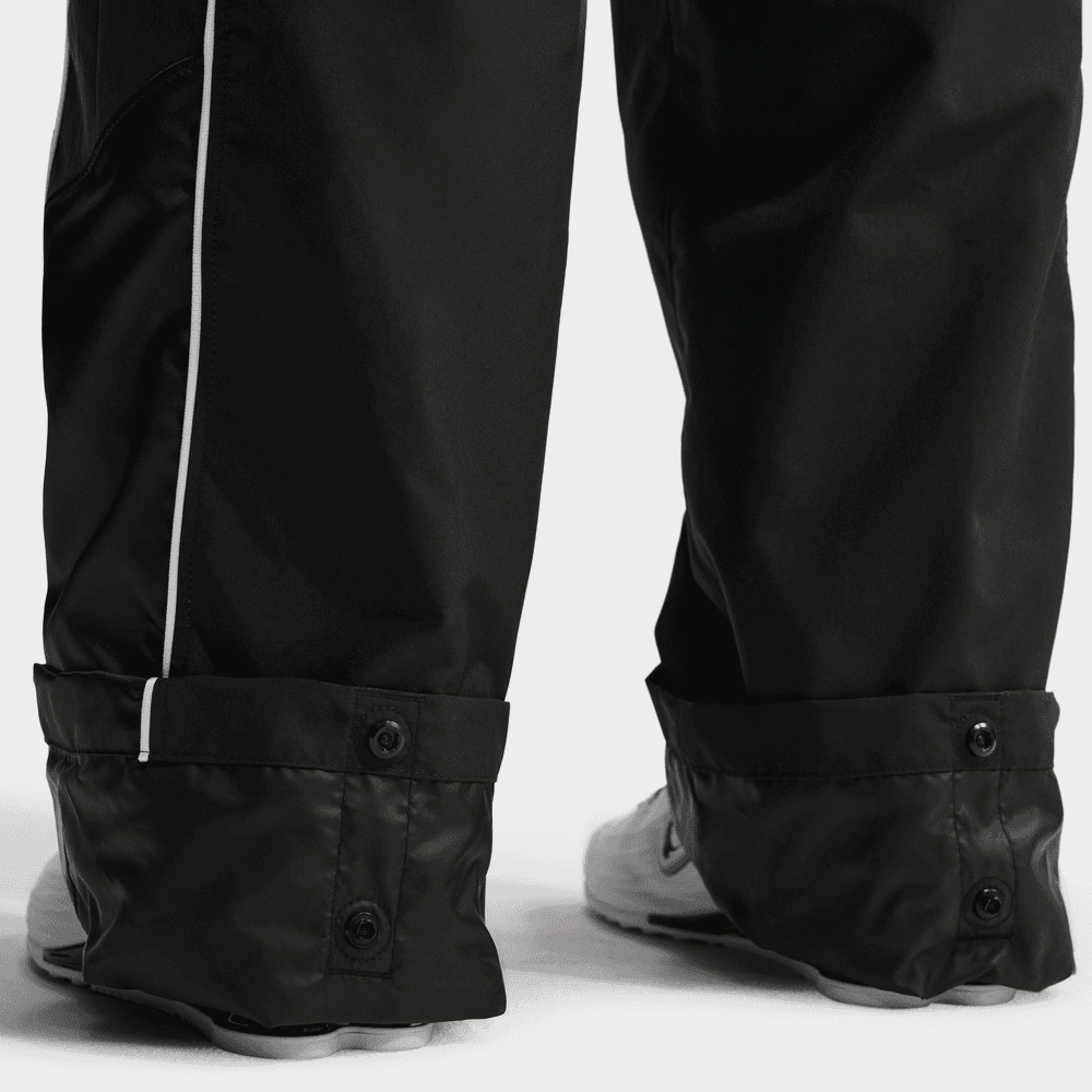 Wmns Nike Sportswear Oversized Mid-Rise Track Pant 'Black/Black