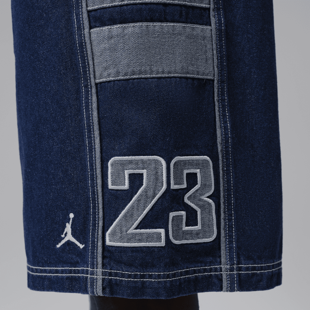 Air Jordan Flight Baggy Shorts 'Blue Grey/White'|IF1896-436|TF