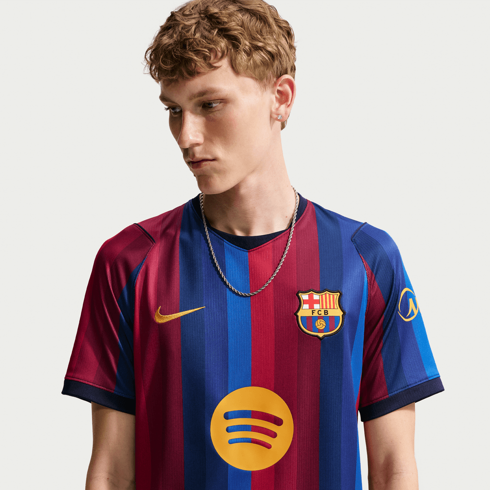 Nike FC Barcelona Dri-FIT Stadium Home Short-Sleeve Jersey 'Deep