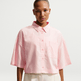 Wmns Nike Sportswear Chill Poplin Oversized Short-Sleeve Top