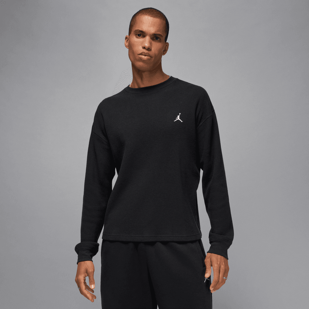 Air Jordan Flight Mountainside Waffle Shirt 'Black'|IM6255-010|TF