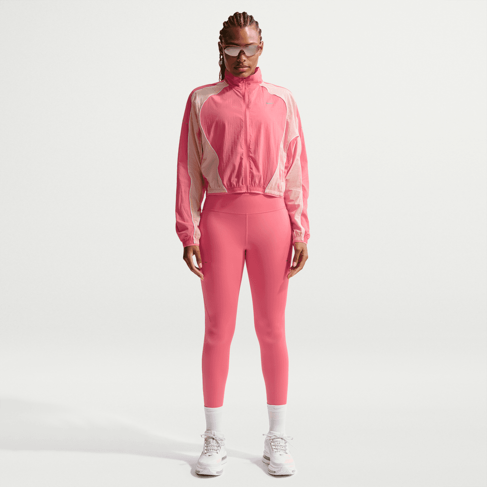 00s Courreges ピンク　リブライン　トラックジャケット　ジャージ Wmns Nike Swift Repel UV Protection Running Jacket 'Sea Coral