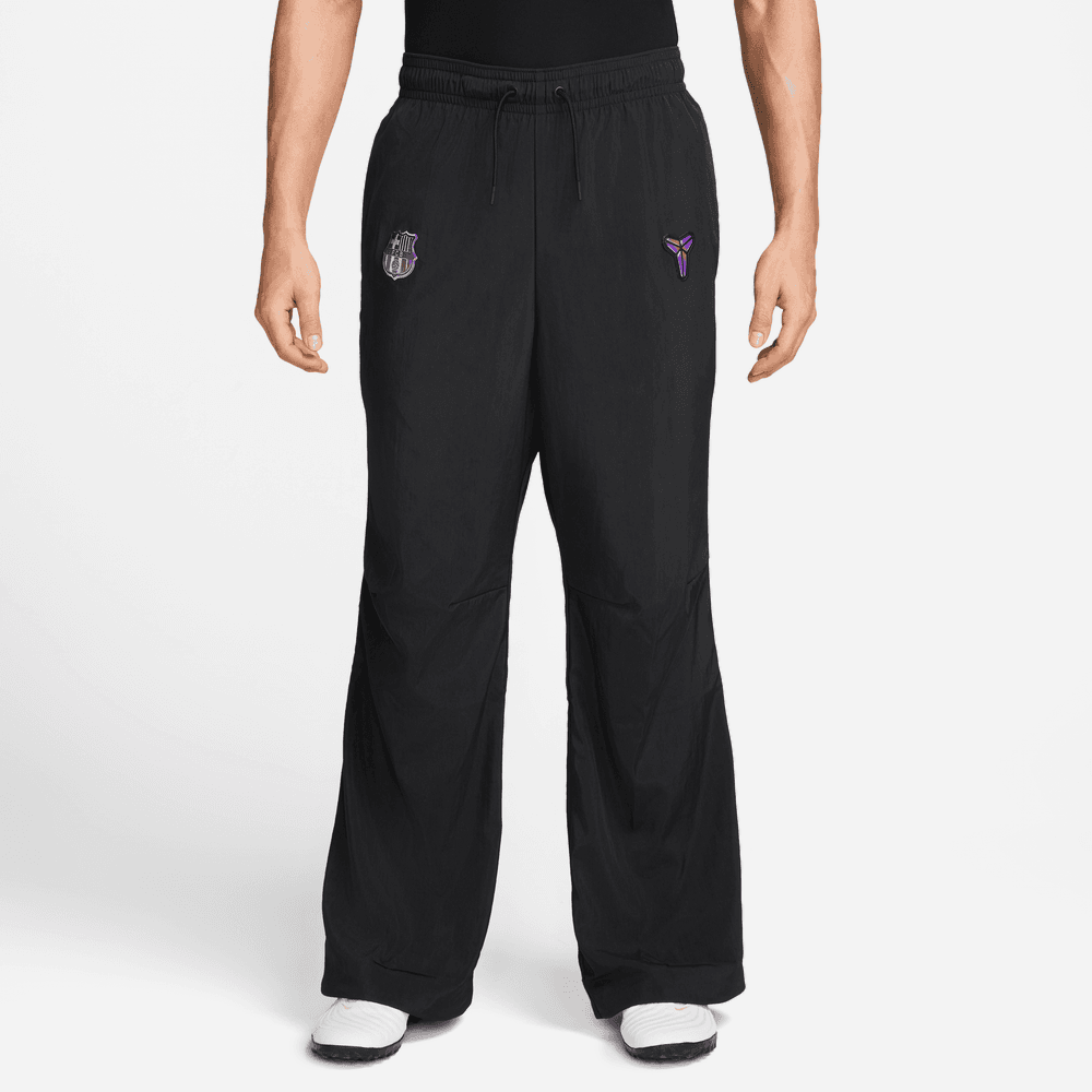 Nike Kobe FC Barcelona Woven Away Pants 'Black/Black'|IO3429-010