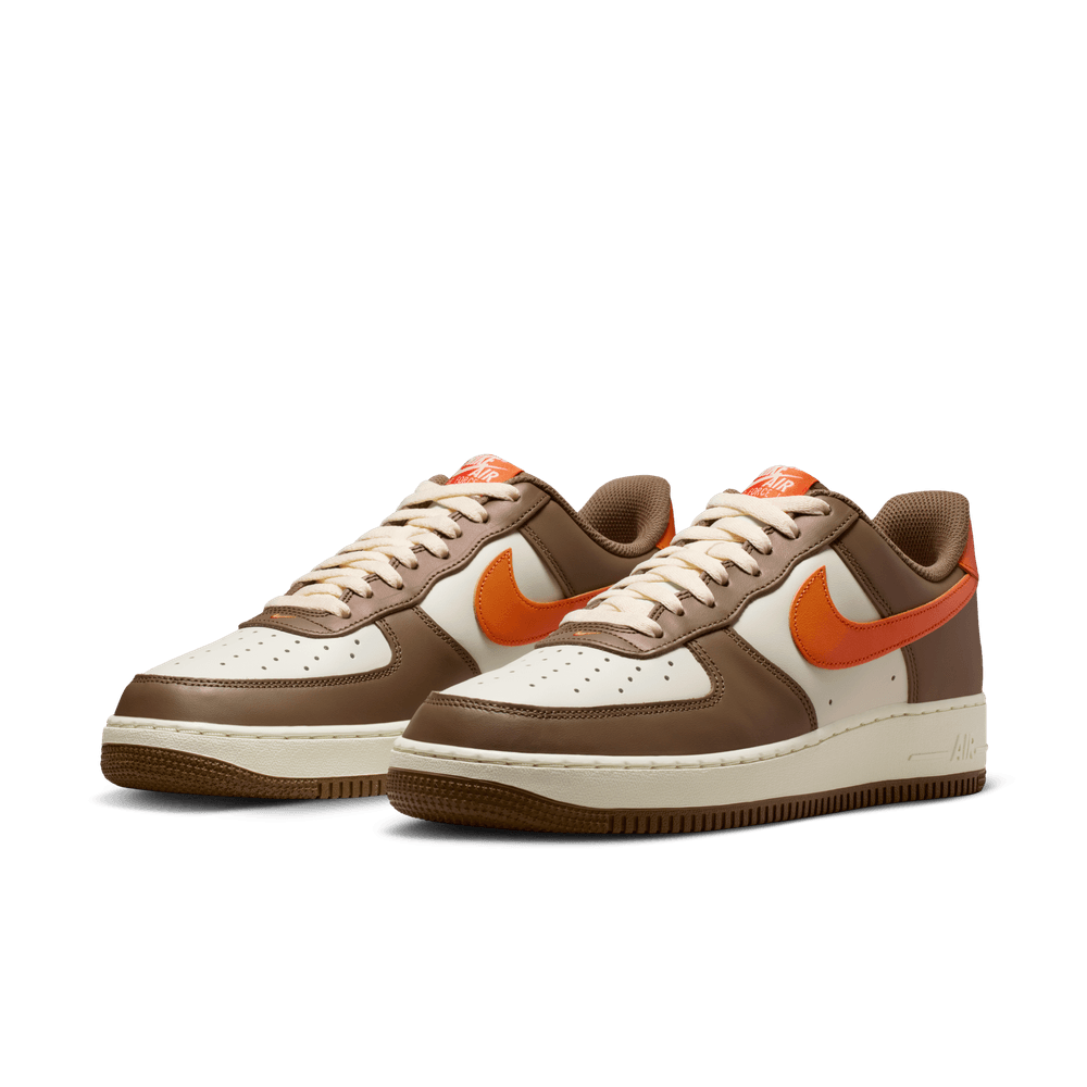 Nike Air Force 1 Mosswood Brown/Campfire Orange'