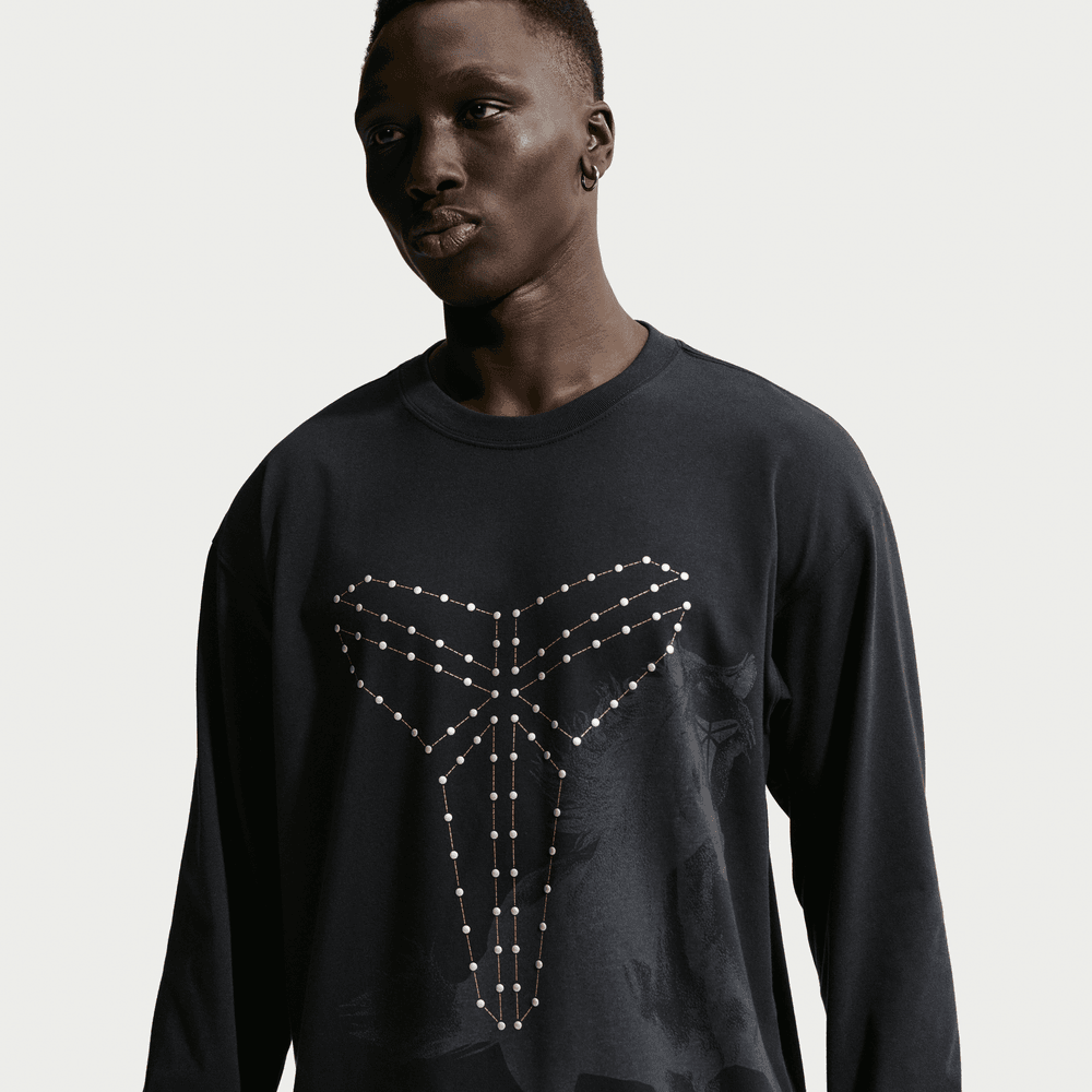 Nike Kobe Dri-Fit Long-Sleeve Basketball Lunar New Year Tee 'Black