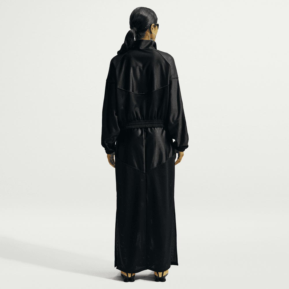 Wmns Nike Sportswear Oversized Windrunner Jacket 'Black/Sail