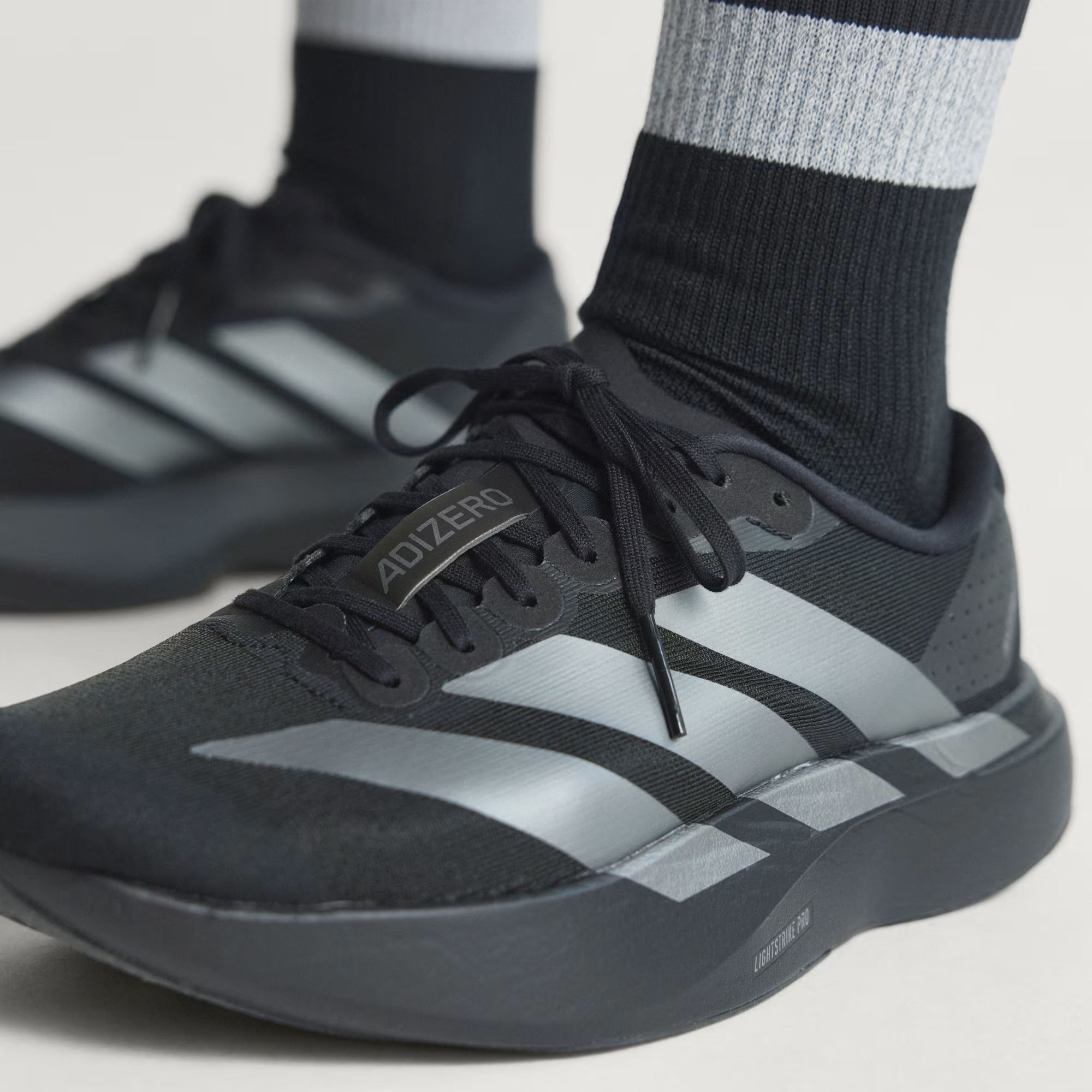 Wmns Adidas Adizero EVO SL 'Core Black / Iron Metallic / Core Wmns Adidas Adizero EVO SL 'Core Black / Iron Metallic / Core