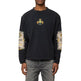 Rhude Bordeaux Reserve Long Sleeve Tee